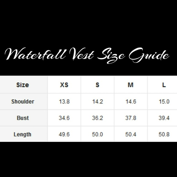 LastOne! Sleeveless Waterfall Duster - Picture 5 of 6